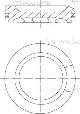 Поршень Mahle для Volkswagen Sharan I 1997-2010. Артикул 033 04 02