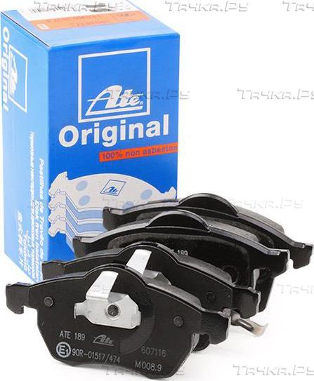 Тормозные колодки ATE передние для Opel Astra G 1998-2005. Артикул 13.0460-7116.2