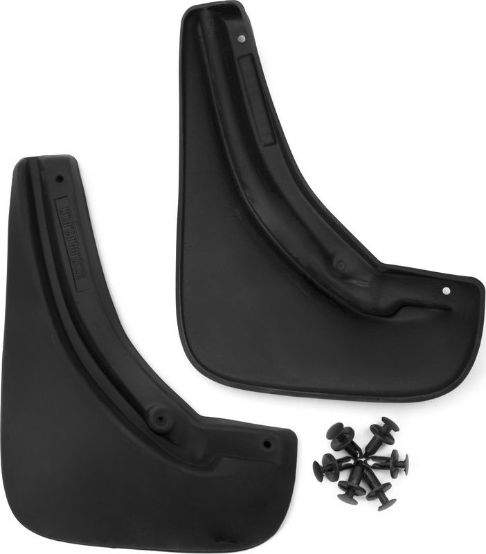 Брызговики Frosch (в пакете) передняя пара для Opel Astra H седан 2007-2015. Артикул NLF.37.21.F10