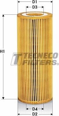 Масляный фильтр Tecneco Filters. Артикул OL07012E