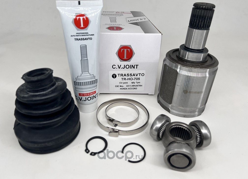 ШРУС внутренний | перед лев | 27/30 (Trassavto). Артикул TRHO705