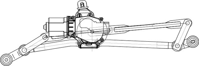 Трапеция стеклоочистителя (дворника) (в сборе) StartVOLT (Стальная труба) передний для Lada XRAY I 2016-2026. Артикул VWA 01081