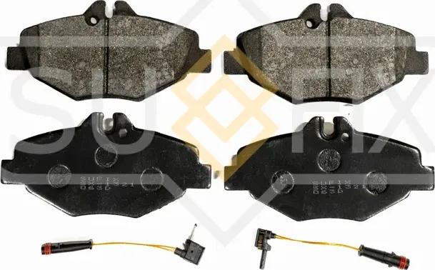 Колодки тормозные дисковые передние правые/левые MERCEDES-BENZ E-CLASS (W211) 20 (Sufix). Артикул SX1321