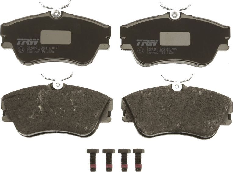 Тормозные колодки TRW COTEC. Артикул GDB1092