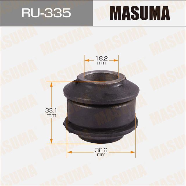 Сайлентблок заднего рычага подвески Masuma. Артикул RU-335