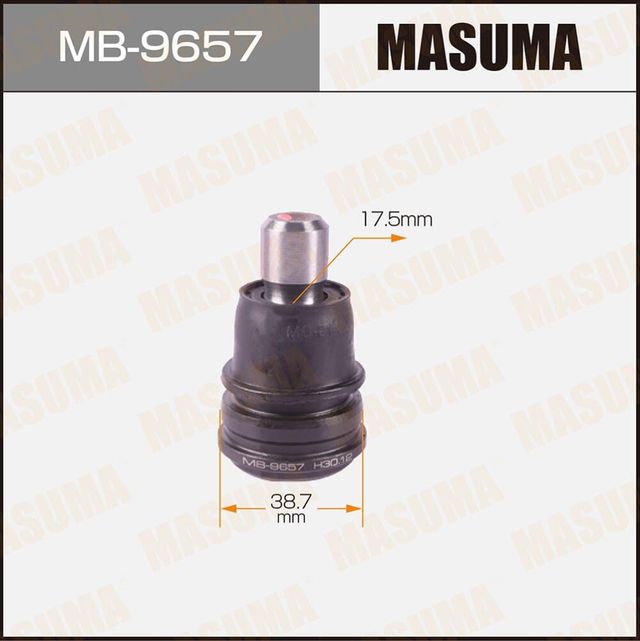 Шаровая опора Masuma передняя передняя правая/левая нижняя для Mazda 2 II (DE) 2007-2015. Артикул MB-9657