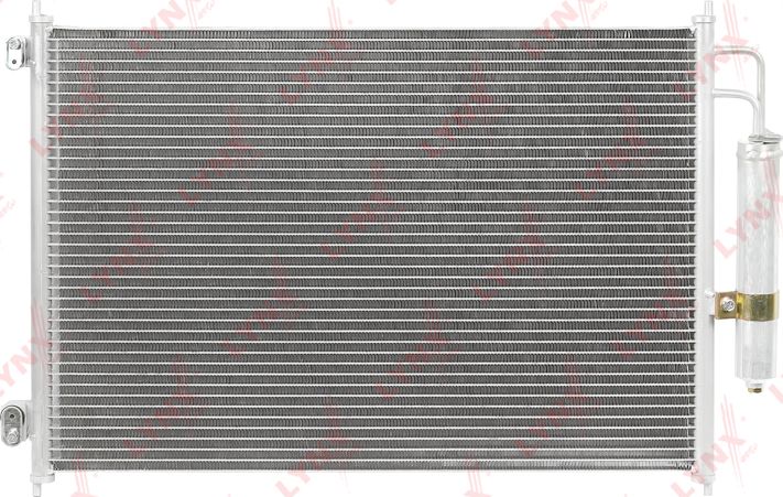 Радиатор кондиционера (конденсатор) LYNXauto. Артикул RC-0016