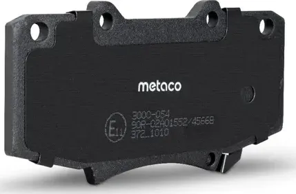 Колодки тормозные TOYOTA HILUX 05- перед. (Metaco). Артикул 3000054