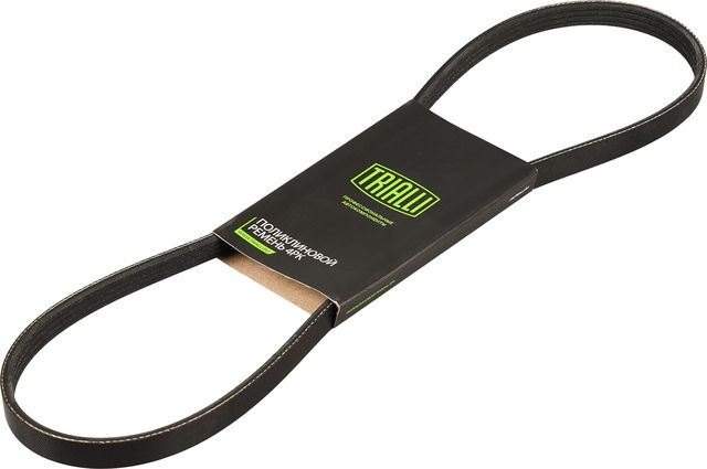 Приводной ремень поликлиновой Trialli (EPDM (Этилен-пропиленовый каучук)). Артикул 4PK970E