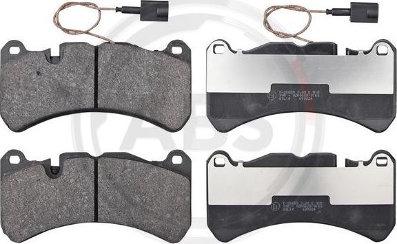 Тормозные колодки ABS передние для Alfa Romeo Giulia II (952) 2015-2026. Артикул 35174