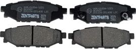 Тормозные колодки Zentparts. Артикул Z07279