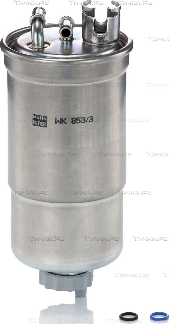 Топливный фильтр Mann-Filter для SEAT Leon I 1999-2006. Артикул WK 853/3 x