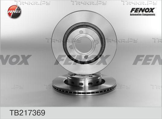 Тормозной диск Fenox передний для Audi 80 V (B4) 1991-1996. Артикул TB217369