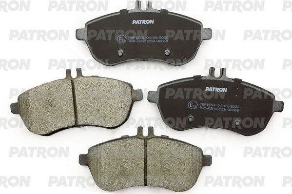 Тормозные колодки Patron. Артикул PBP1558