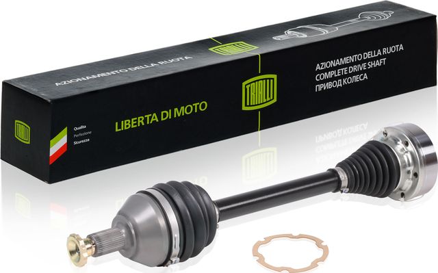 Полуось (привод в сборе, приводной вал) Trialli передняя левая для Audi A1 I (8X) 2010-2015. Артикул AR 1805