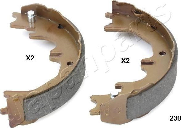 Тормозные колодки (стояночная тормозная система) Japanparts. Артикул GF-230AF