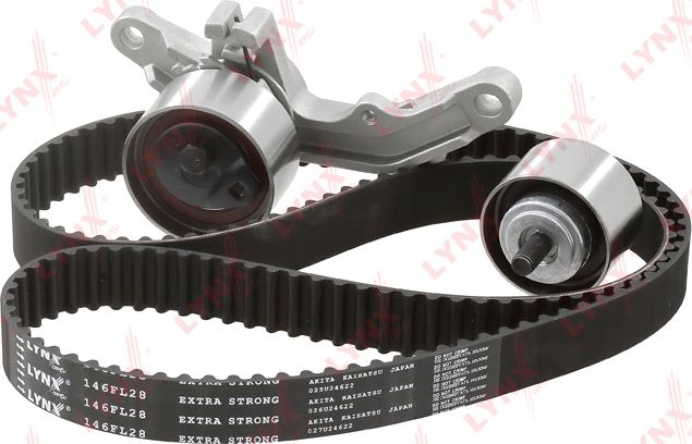 Ремень ГРМ с роликами (комплект) LYNXauto. Артикул PK-1353