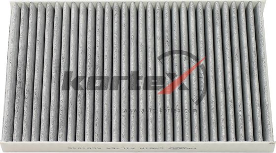 Фильтр воздушный салона LAND ROVER Discovery 3,5 угольный KORTEX. Артикул KC0104S