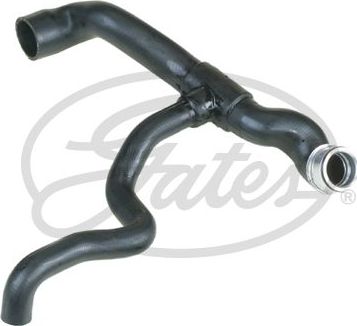 Патрубок радиатора (системы охлаждения) Gates нижний для Mercedes-Benz C-Класс II (W203, CL203) 2000-2005. Артикул 05-3365