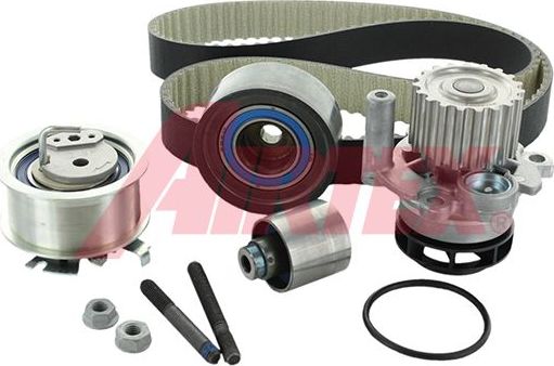 Помпа (водяной насос) с комплектом ремня ГРМ Airtex для Audi A3 II (8P) 2006-2012. Артикул WPK-199806