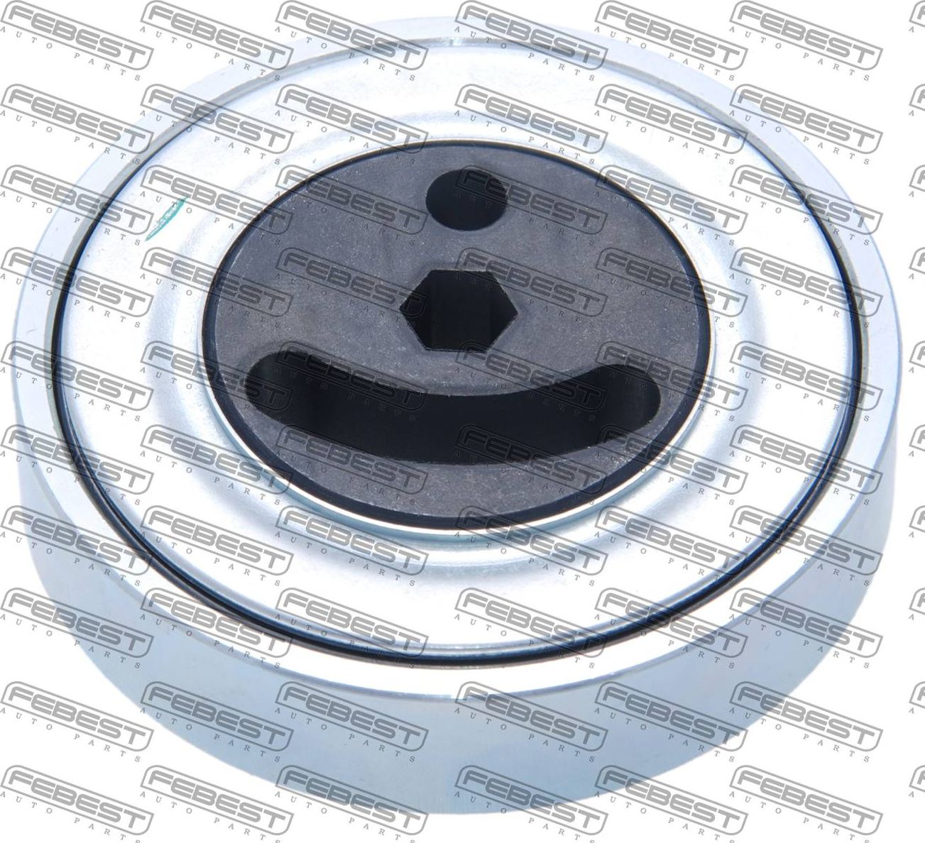 Натяжной ролик (натяжитель) приводного поликлинового ремня Febest. Артикул 0787-JB420
