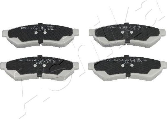 Тормозные колодки ASHIKA. Артикул 51-0W-W01
