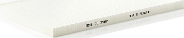 Салонный фильтр Mann-Filter. Артикул CU 3562