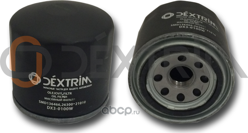 Воздушный фильтр, артикул DX3-0100W (Dextrim). Артикул DX30100W