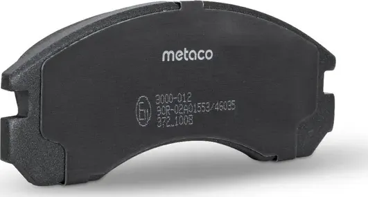 Колодки тормозные MITSUBISHI OUTLANDER 03- передн. (Metaco). Артикул 3000012
