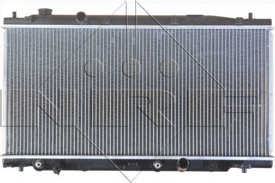 Радиатор охлаждения двигателя NRF (алюминий) для Honda Fit II 2007-2014. Артикул 54505