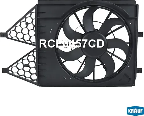 Вентилятор охлаждения с кожухом (Krauf). Артикул RCF0457CD