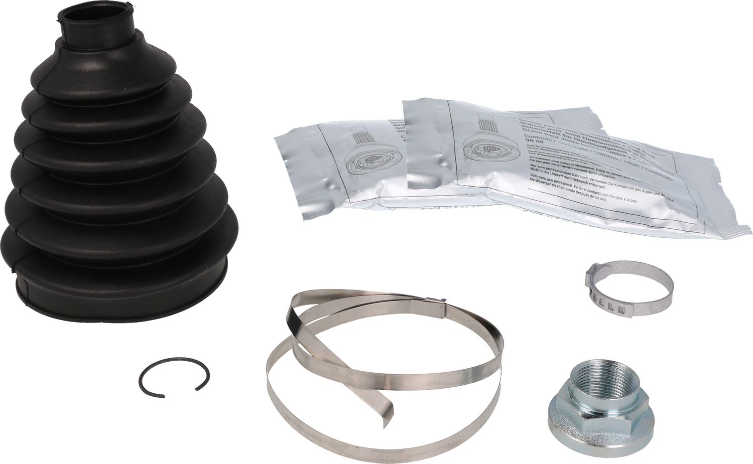 Пыльник шруса (комплект) Metelli (резина). Артикул 13-0313