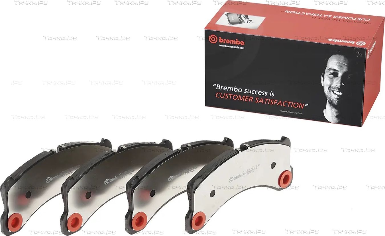 Тормозные колодки Brembo PRIME LINE передние для Porsche Cayenne II (958) 2010-2014. Артикул P 65 026