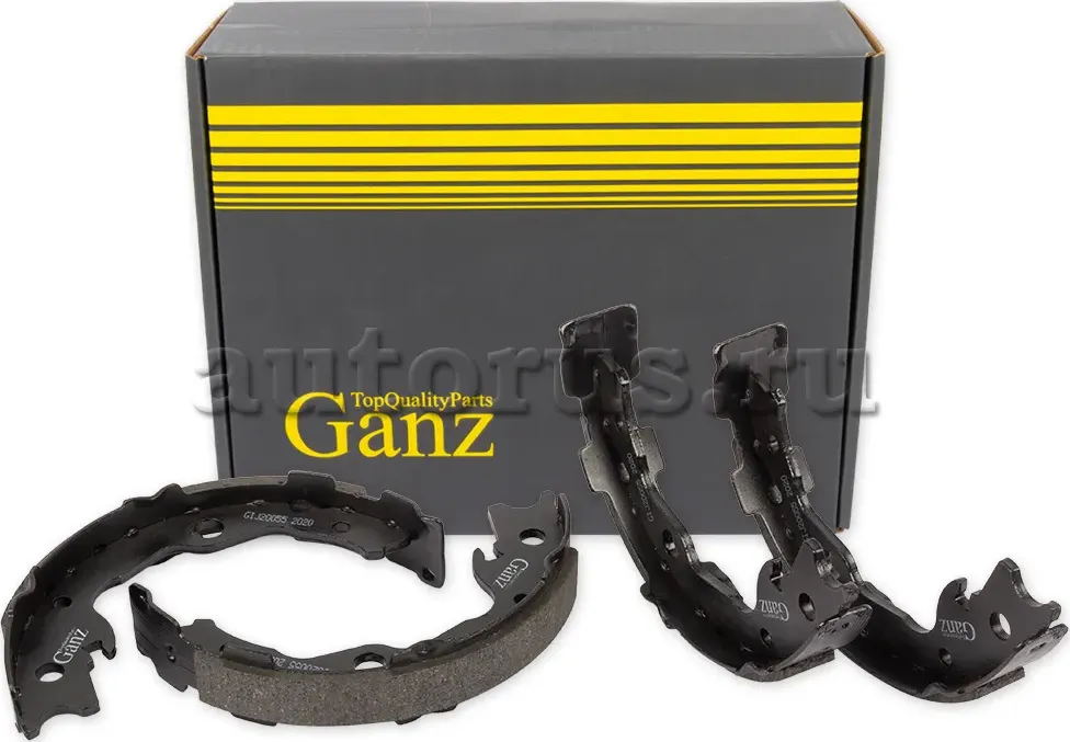 Колодки барабанные (Ganz). Артикул GIJ20055