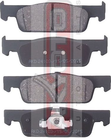 Тормозные колодки Akyoto Packing AKYOTO. Артикул AKD-24103