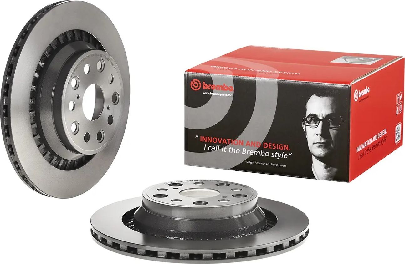 Тормозной диск Brembo PRIME LINE - UV Coated. Артикул 09.D691.11
