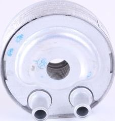 Радиатор масляный (маслоохладитель) для двигателя Nissens (алюминий). Артикул 90719