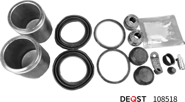Ремкомплект тормозного суппорта с поршнем переднего (поршень O 52mm, суппорт Bre (Deqst). Артикул 108518