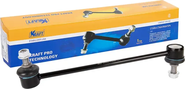 Тяга стабилизатора FORD FOCUS 99- 1.6/1.8 лев.прав. (Kraft). Артикул KT202057