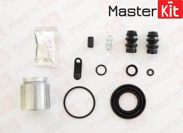Ремкомплект тормозного суппорта + поршень | зад | (Master KIT). Артикул 77A1260