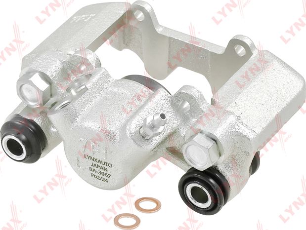 Тормозной суппорт LYNXauto задний левый для Toyota RAV4 II (XA20) 2000-2005. Артикул BA-3067