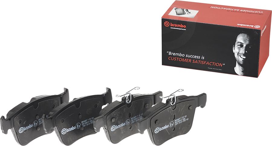 Тормозные колодки Brembo задние для Audi A3 III (8V) 2012-2026. Артикул P 85 124