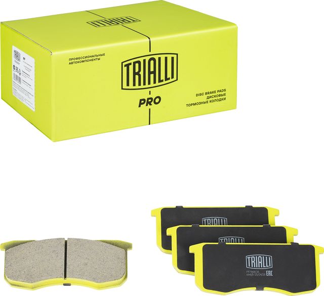 Тормозные колодки Trialli (Low-Metallic). Артикул PF 968CR