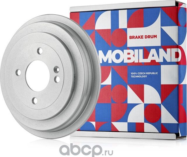 Барабан тормозной HYUNDAI SOLARIS I (RB), SOLARIS II седан (HCR) KIA RIO III (U (Mobiland). Артикул 414000282
