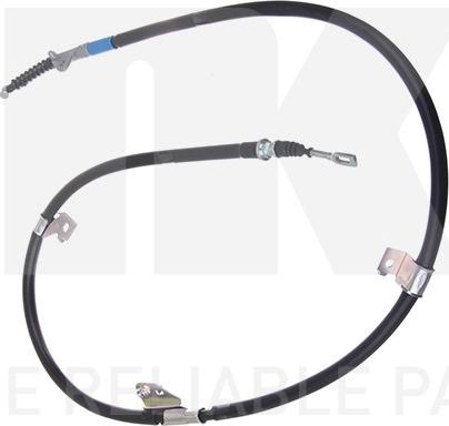 Трос ручника (тросик ручного тормоза) NK. Артикул 902289