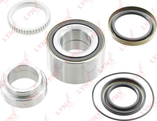 Ступичный подшипник (комплект) LYNXauto задний для Kia Sorento I 2002-2011. Артикул WB-1520