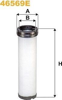 Фильтр воздушный WIX Filters. Артикул 46569E