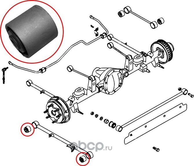 CAЙЛEHTБЛOKЗAДHEЙHИЖHEЙПPOДOЛЬHOЙTЯГИSSANGYONGKYRO (SAT). Артикул ST4554009000