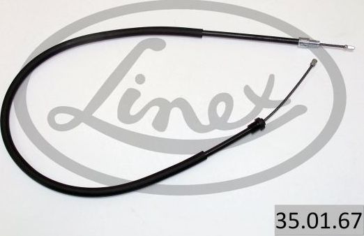 Трос ручника (тросик ручного тормоза) Linex. Артикул 35.01.67