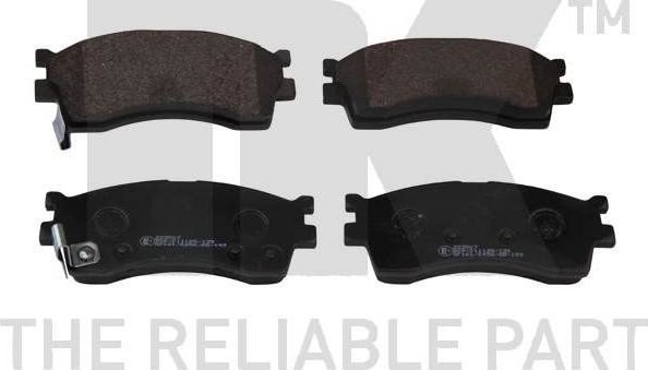 Тормозные колодки NK передние для Kia Clarus II 1999-2000. Артикул 223507